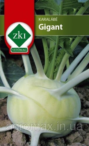 Капуста кольрабі Гігант Gigant насіння 2г ZKI
