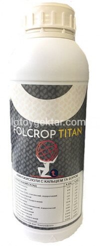 Фолькроп Титан Folcrop Titan органічний біостимулятор росту 1л Forcrop