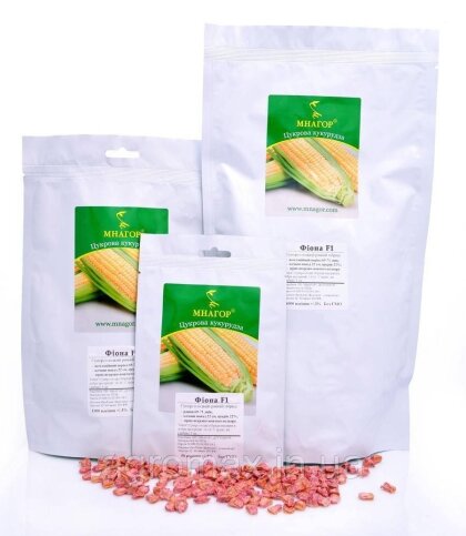 Цукрова кукурудза Фіона (Солодка Мрія) F 1, 200 насінин на 30 м2, ранньостиглий (69-71 днів), Sh2-тип — Photo 4
