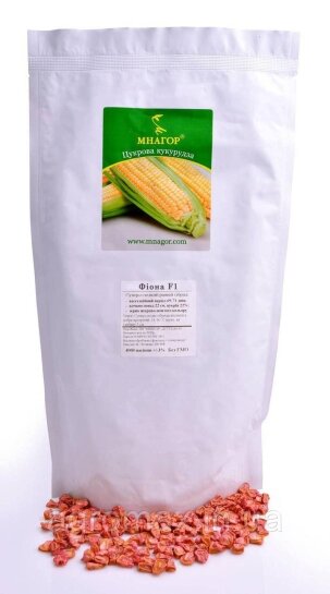 Цукрова кукурудза Фіона (Солодка Мрія) F 1, 200 насінин на 30 м2, ранньостиглий (69-71 днів), Sh2-тип — Photo 7