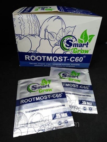Рутмост Rootmost C-60 укорінювач біостимулятор росту коренів 25мл Smart Grow Смарт Гроу LibraAgro