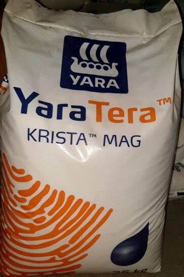 Нітрат Магнію Кріста Krista MAG добриво 25кг Yara Tera Яра Тера