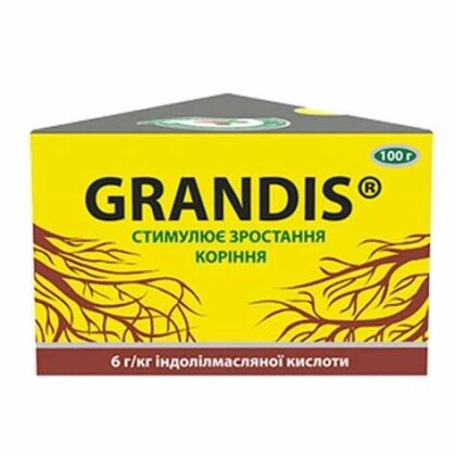 Грандіс GRANDIS Стимулятор росту коренів Укорінювач Швидка допомога 100г Кіссон Агро