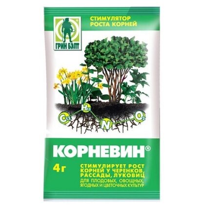 Корневін стимулятор коренеутворення 4г Green Belt 