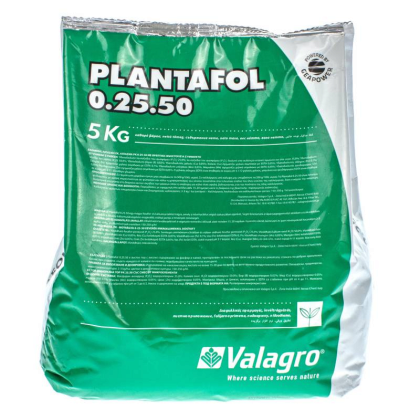 Плантафол NPK 0.25.50 добриво Plantafol 5кг Valagro Валагро