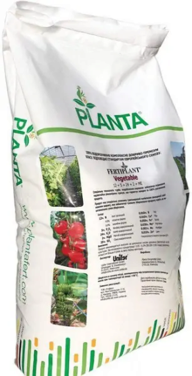 Добриво водорозчинне Фертіплант Fertiplant Vegetable 12-5-24 25 кг Unifer