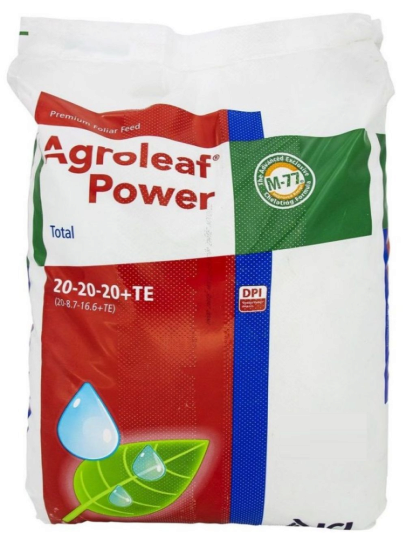 Агроліф Пауер Тотал Agroleaf Power Total 20.20.20 15кг добриво ICL Specialty Fertilizers